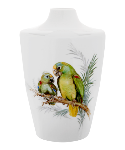 934.0633_MEISSEN Vase Amazonen auf Ast und Palmwedel